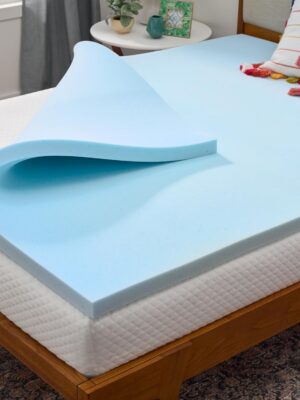 Memory Foam Mattress Topper - 2 Inch Gel Infused