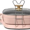 Large Capacity Electric Skillet with Glass Lid.