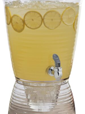 transparrent beverage dispenser