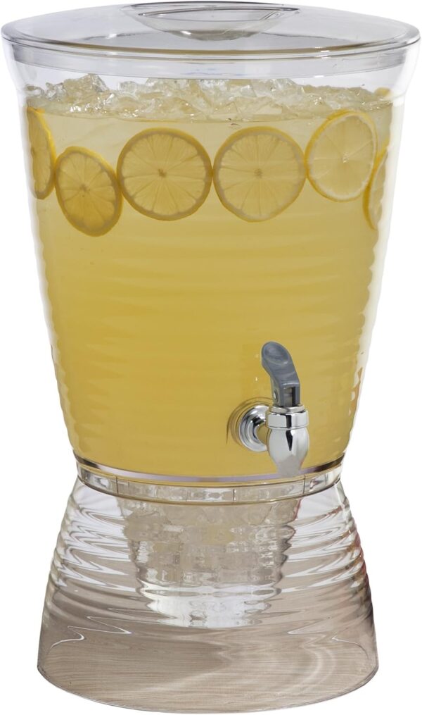 transparrent beverage dispenser
