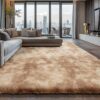 Luxurious Faux Fur Rug Carpet for Living Room Decor.
