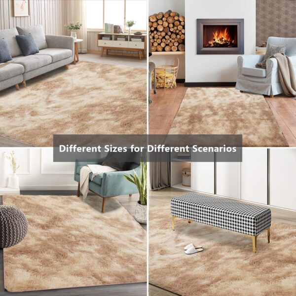 Stylish Faux Fur Carpet with Hypoallergenic Fibers.
