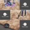 Non-Slip Faux Fur Carpet for Modern Home Flooring.