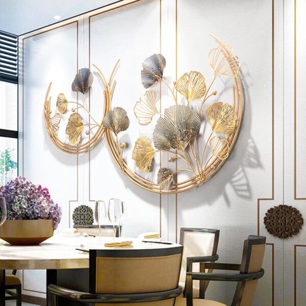 Luxury handcrafted decorative wall sculpture for modern interiors.