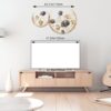 Contemporary 3D wall sculpture – artistic home accent.