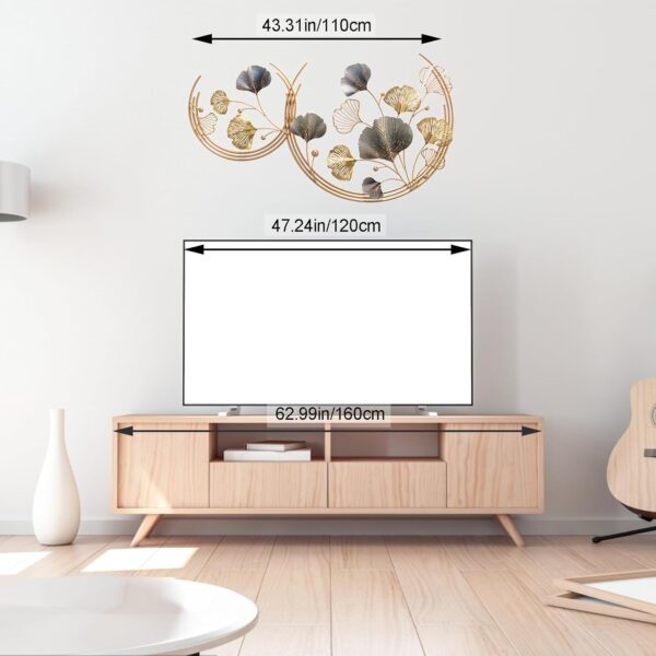Contemporary 3D wall sculpture – artistic home accent.