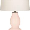 Modern table lamp with sleek minimalist design for bedroom or living room décor