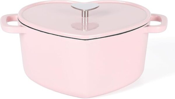 Elegant PinkFlame Dutch Oven – versatile cookware for modern kitchens.