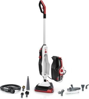 Premium steam floor cleaner machine for hardwood and tile.