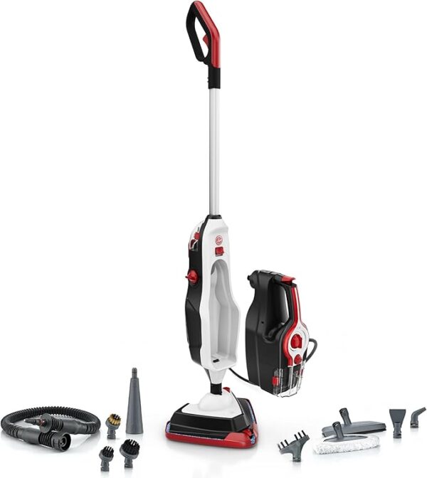 Premium steam floor cleaner machine for hardwood and tile.