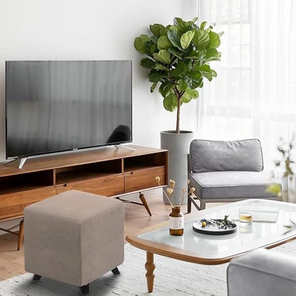 Modern Ottoman Cover Square – Perfect Furniture Protector.