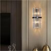 Radiant Crystal Wall Light – Modern Shine with Ambient Glow.