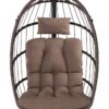 Luxury Wicker Swing Chair Home Decor