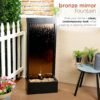 Modern Floor Standing Waterfall Fountain